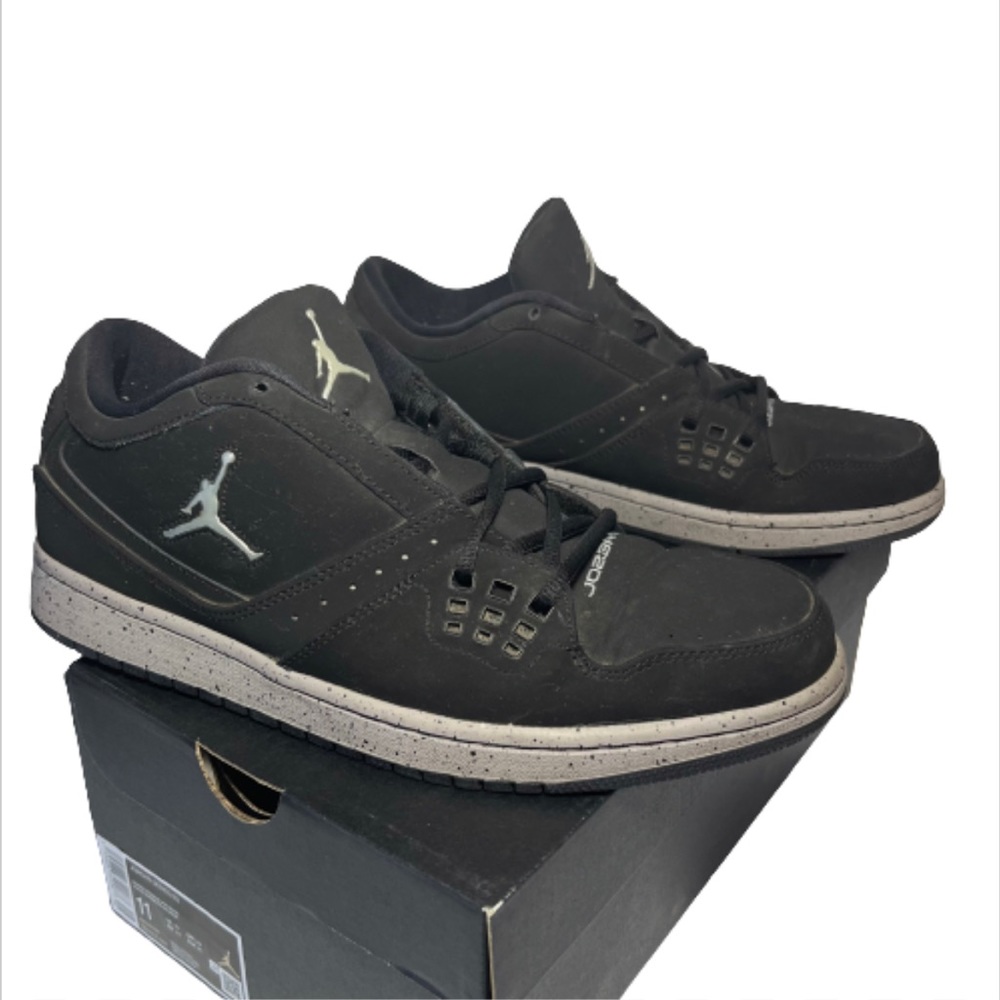 Jordan Flight Low Men's Basketball Shoes Size 11 Black